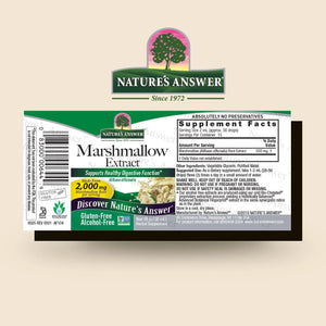 NATURE´S ANSWER - Nature's Answer Alcohol-Free Marshmallow Root Extract 1 Fl.Oz. - The Red Vitamin MX - Suplementos Alimenticios - {{ shop.shopifyCountryName }}