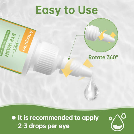 ANCOPAWS - Ancopaws Eye Drops for Dogs & Cats 2 Fl.Oz. - The Red Vitamin MX - Cuidado De Los Ojos De Los Perros - {{ shop.shopifyCountryName }}