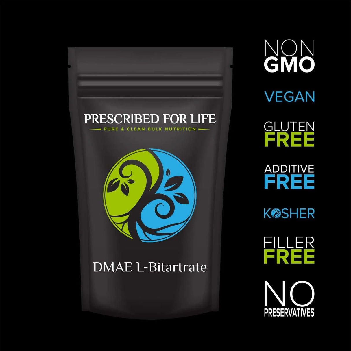 PRESCRIBED FOR LIFE - Prescribed For Life DMAE L-Bitartrate Powder 1 Kg. - The Red Vitamin MX - Suplementos Alimenticios - {{ shop.shopifyCountryName }}