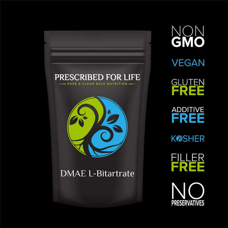 PRESCRIBED FOR LIFE - Prescribed For Life DMAE L-Bitartrate Powder 1 Kg. - The Red Vitamin MX - Suplementos Alimenticios - {{ shop.shopifyCountryName }}