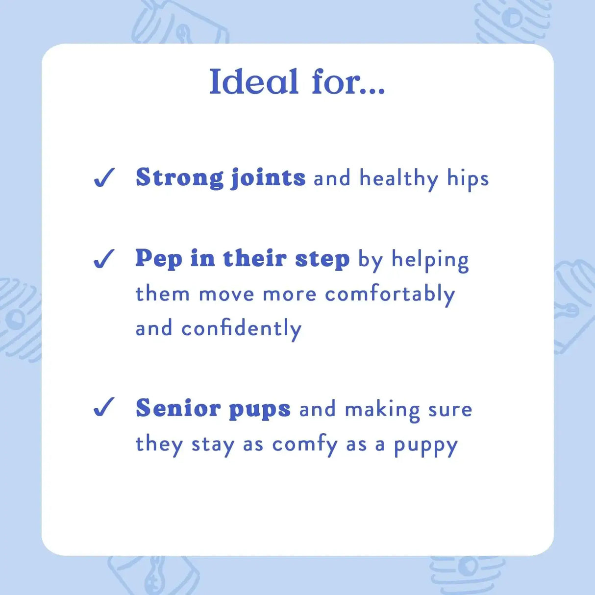BOCCE'S BAKERY - Bocce's Bakery Hip & Joint Supplement for Dogs 60 Masticables - The Red Vitamin MX - Cuidado De Cadera Y Articulaciones Para Perros - {{ shop.shopifyCountryName }}