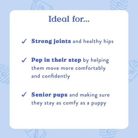 BOCCE'S BAKERY - Bocce's Bakery Hip & Joint Supplement for Dogs 60 Masticables - The Red Vitamin MX - Cuidado De Cadera Y Articulaciones Para Perros - {{ shop.shopifyCountryName }}
