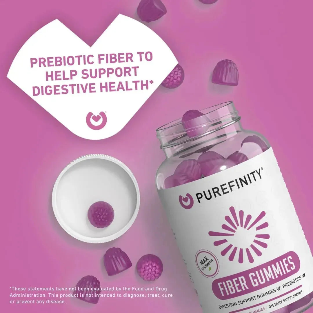 PUREFINITY - PUREFINITY Fiber FOS Inulin Gummies 60 Gomitas - The Red Vitamin MX - Suplementos Alimenticios - {{ shop.shopifyCountryName }}