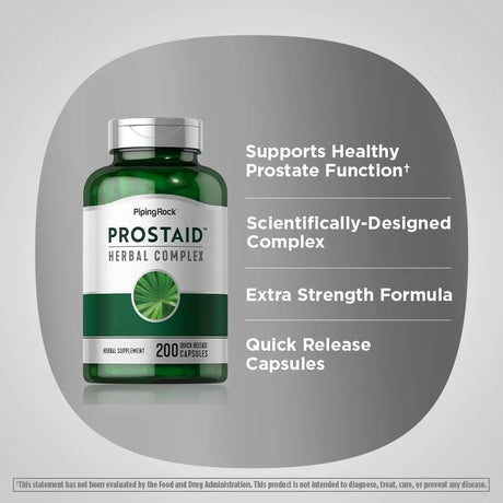 PIPING ROCK - Piping Rock ProstAid Prostate Support 200 Capsulas - The Red Vitamin MX - Suplementos Alimenticios - {{ shop.shopifyCountryName }}