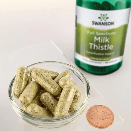 SWANSON - Swanson Milk Thistle 500Mg. 100 Capsulas - The Red Vitamin MX - Suplementos Alimenticios - {{ shop.shopifyCountryName }}