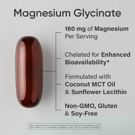 SPORTS RESEARCH - Sports Research Magnesium Glycinate 120 Capsulas - The Red Vitamin MX - Suplementos Alimenticios - {{ shop.shopifyCountryName }}