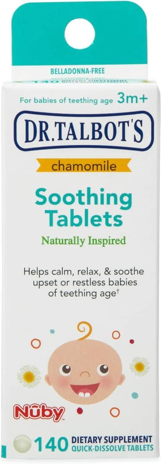 DR. TALBOT'S - Dr. Talbot's Chamomile Soothing Tablets 140 Tabletas - The Red Vitamin MX - Suplementos Alimenticios - {{ shop.shopifyCountryName }}