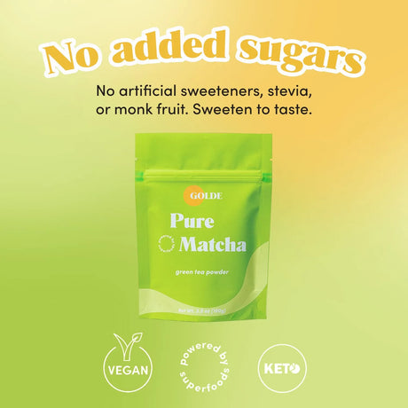 GOLDE - GOLDE Pure Matcha Ceremonial Grade Powder 100Gr. - The Red Vitamin MX - Suplementos Alimenticios - {{ shop.shopifyCountryName }}