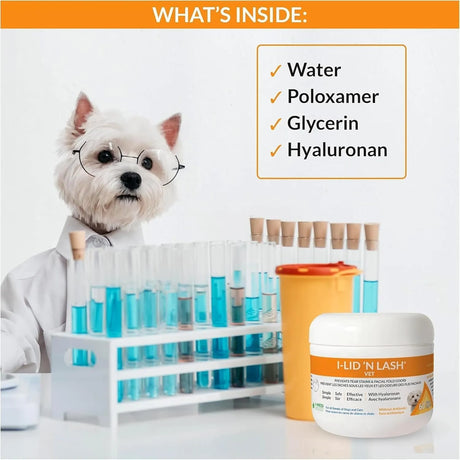 I-LID ’N LASH - I-LID ’N LASH Vet Dog Eye Wipes 60 Toallitas - The Red Vitamin MX - Cuidado De Los Ojos De Los Perros - {{ shop.shopifyCountryName }}