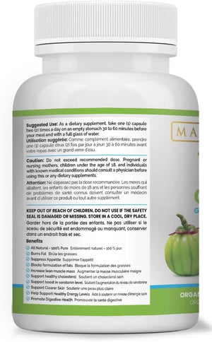 MAXIMUM SLIM - Maximum Slim 100% Pure Garcinia Cambogia 60 Capsulas - The Red Vitamin MX - Suplementos Alimenticios - {{ shop.shopifyCountryName }}