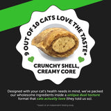 Pet Honesty Cat Probiotics Gut + Immune Health Crunchy & Creamy Chews 30 MAsticables
