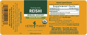 HERB PHARM - Herb Pharm Reishi Mushroom Extract 4 Fl.Oz. - The Red Vitamin MX - Suplementos Alimenticios - {{ shop.shopifyCountryName }}