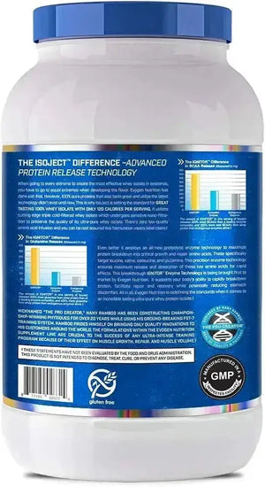 EVOGEN - Evogen Isoject Whey Isolate Protein Cookies & Cream 858Gr. - The Red Vitamin MX - Suplementos Alimenticios - {{ shop.shopifyCountryName }}