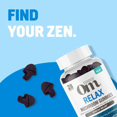 OM - OM Mushroom Superfood Relax Gummies 56 Gomitas - The Red Vitamin MX - Suplementos Alimenticios - {{ shop.shopifyCountryName }}