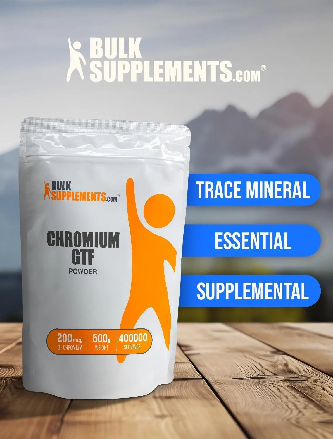 BULK SUPPLEMENTS - Bulk Supplements Chromium GTF Powder 500Gr. - The Red Vitamin MX - Suplementos Alimenticios - {{ shop.shopifyCountryName }}