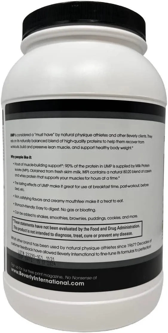 BEVERLY INTERNATIONAL - Beverly International UMP Protein Powder Unique Whey-Casein Ratio Cookies & Cream 930Gr. - The Red Vitamin MX - Suplementos Alimenticios - {{ shop.shopifyCountryName }}