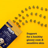 Moe’s Skin & Coat Omega 3 6 9 and Vitamin Supplement for Dogs 90 Masticables