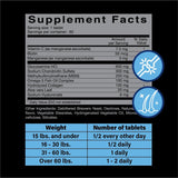 Paws A Day Glucosamine for Dogs Hip & Joint Supplement 60 Masticables
