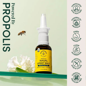 BEEKEEPER´S NATURALS - Beekeeper's Naturals Propolis Nasal Rinse Spray Max 1 Fl.Oz. - The Red Vitamin MX - Spray Nasal - {{ shop.shopifyCountryName }}