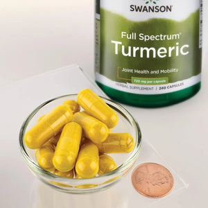 SWANSON - Swanson Turmeric Antioxidant 720Mg. 240 Capsulas 2 Pack - The Red Vitamin MX - Suplementos Alimenticios - {{ shop.shopifyCountryName }}