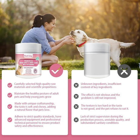 NUTRIDOG - Nutridog Multivitamin Chews for Dogs 30 Masticables - The Red Vitamin MX - Multivitamínicos Para Perros - {{ shop.shopifyCountryName }}