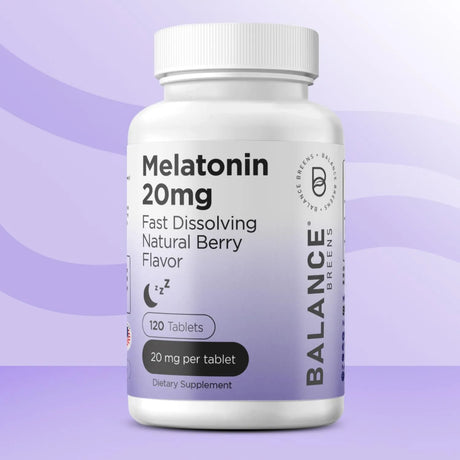 BALANCE BREENS - Balancebreens Melatonin 20Mg. 120 Tabletas - The Red Vitamin MX - Suplementos Alimenticios - {{ shop.shopifyCountryName }}