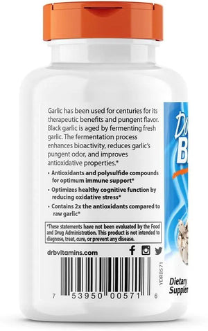 DOCTOR'S BEST - Doctor's Best Black Garlic Extract ABG10+ 250Mg. 60 Capsulas - The Red Vitamin MX - Suplementos Alimenticios - {{ shop.shopifyCountryName }}