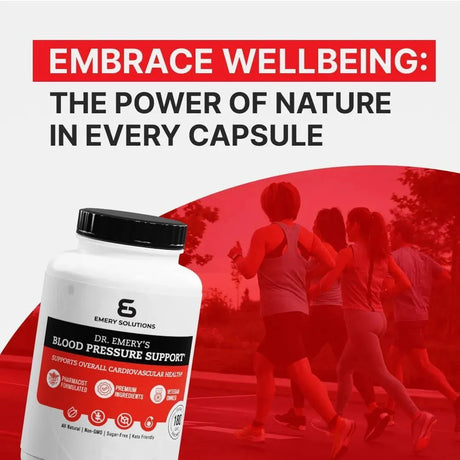 DR EMERY'S - Dr Emery's Blood Pressure Support 180 Capsulas - The Red Vitamin MX - Suplementos Alimenticios - {{ shop.shopifyCountryName }}