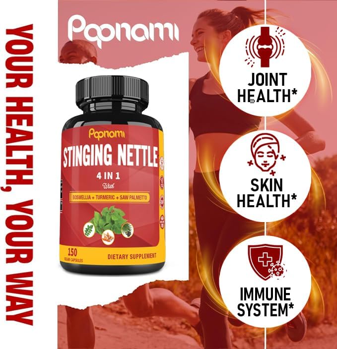 PAPNAMI - Papnami Stinging Nettle Extract 4in1 150 Capsulas - The Red Vitamin MX - Suplementos Alimenticios - {{ shop.shopifyCountryName }}