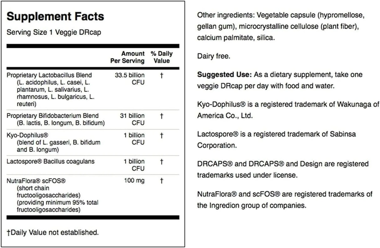 SWANSON - Swanson Ultra Potency Probiotic 60 Capsulas - The Red Vitamin MX - Suplementos Alimenticios - {{ shop.shopifyCountryName }}