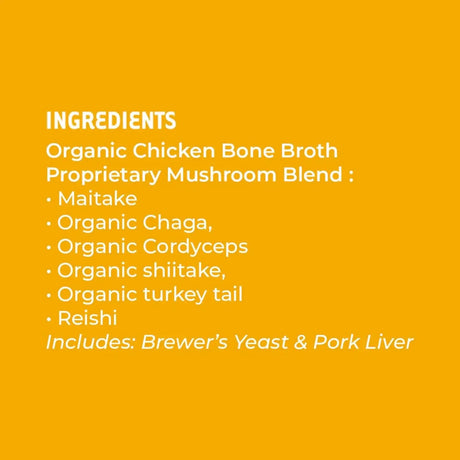 IHEARTDOGS - iHeartDogs Bone Broth & Mushroom Gold Powder 81.9Gr. - The Red Vitamin MX - Suplementos Herbales Para Perros - {{ shop.shopifyCountryName }}