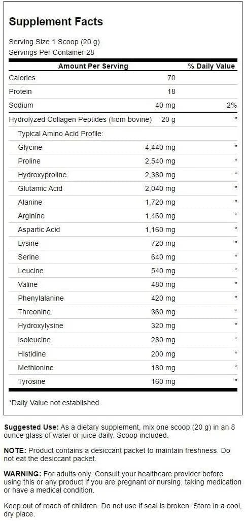 SWANSON - Swanson Collagen Peptides Unflavored 560Gr. - The Red Vitamin MX - Suplementos Alimenticios - {{ shop.shopifyCountryName }}