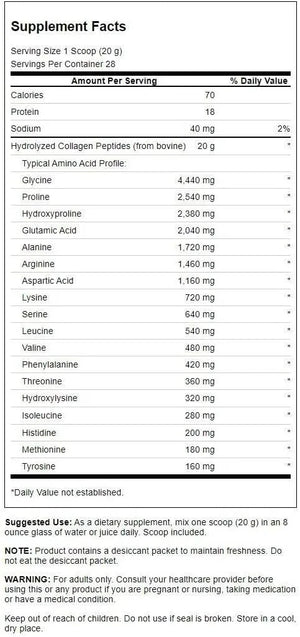 SWANSON - Swanson Collagen Peptides Unflavored 560Gr. - The Red Vitamin MX - Suplementos Alimenticios - {{ shop.shopifyCountryName }}