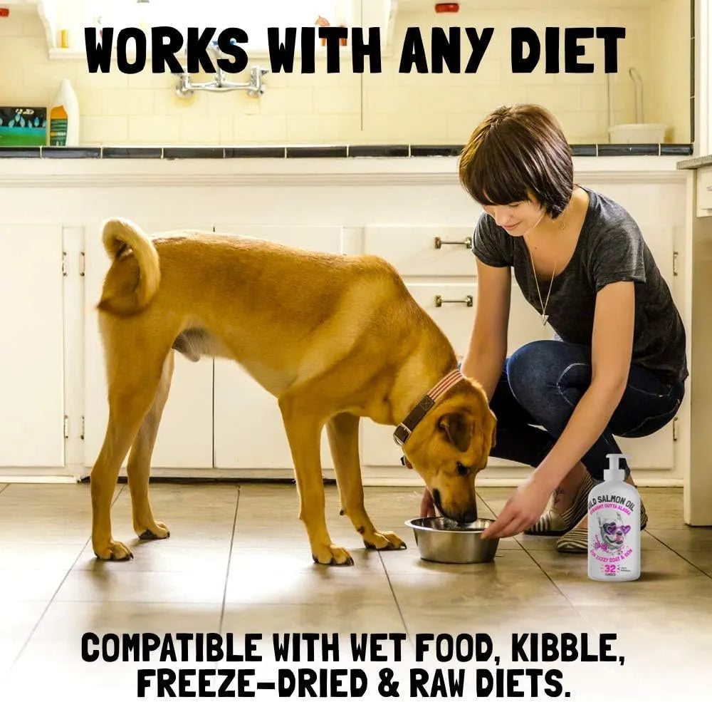 LEGITPET - LEGITPET Wild Alaskan Salmon Oil for Dogs & Cats 8 Fl.Oz. - The Red Vitamin MX - Aceite De Pescado Para Perros - {{ shop.shopifyCountryName }}