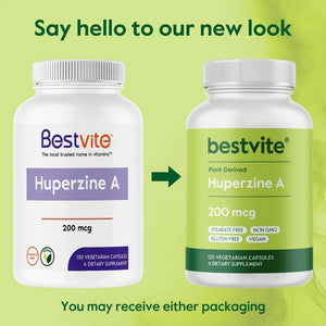 BESTVITE - BESTVITE Huperzine A 200mcg 120 Capsulas - The Red Vitamin MX - Suplementos Alimenticios - {{ shop.shopifyCountryName }}