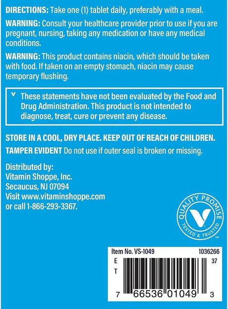 THE VITAMIN SHOPPE - The Vitamin Shoppe B-Complex 125 300 Tabletas - The Red Vitamin MX - Suplementos Alimenticios - {{ shop.shopifyCountryName }}