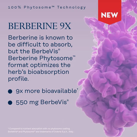 SOLARAY - Solaray Berberine Phytosome 30 Capsulas - The Red Vitamin MX - Suplementos Alimenticios - {{ shop.shopifyCountryName }}