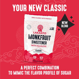 LAKANTO - Lakanto Classic Monk Fruit Sweetener 454Gr. - The Red Vitamin MX - Suplementos Alimenticios - {{ shop.shopifyCountryName }}