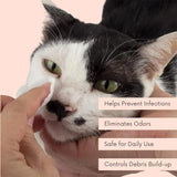 CLEAN PET - Clean Pet Eye & Ear Pet Wipes Rosewater 100 Toallitas - The Red Vitamin MX - Cuidado De Los Ojos De Los Perros - {{ shop.shopifyCountryName }}