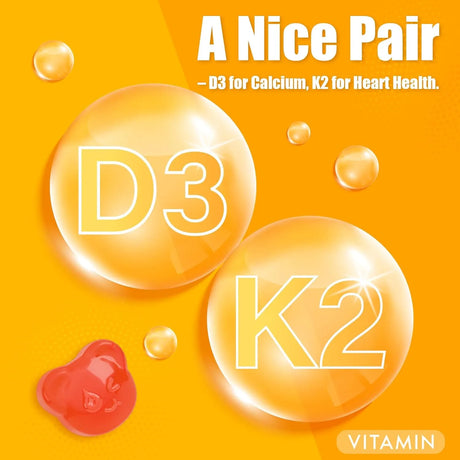 BIOBOR - Biobor Natural Vitamin D3 K2 Gummies 60 Gomitas - The Red Vitamin MX - Suplementos Alimenticios - {{ shop.shopifyCountryName }}