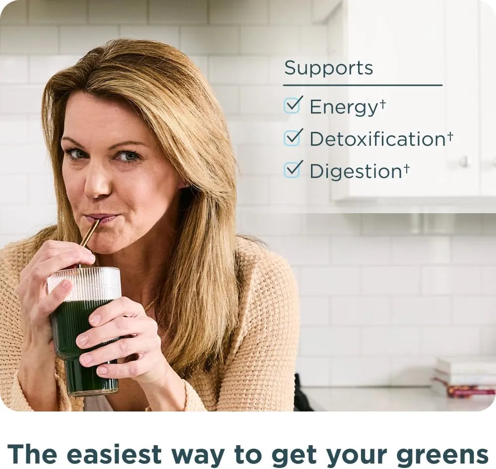 ANCIENT NUTRITION - Ancient Nutrition Super Greens Powder 25 Servicios 200Gr. - The Red Vitamin MX - Suplementos Alimenticios - {{ shop.shopifyCountryName }}