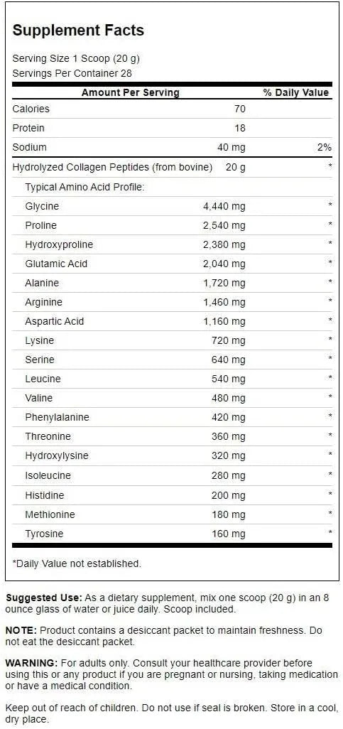 SWANSON - Swanson Collagen Peptides Unflavored 560Gr. 2 Pack - The Red Vitamin MX - Suplementos Alimenticios - {{ shop.shopifyCountryName }}