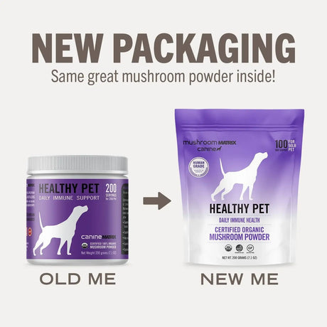 OM - Om Mushroom Matrix Healthy Pet Mushroom Supplement 200Gr. - The Red Vitamin MX - Suplementos Herbales Para Perros - {{ shop.shopifyCountryName }}