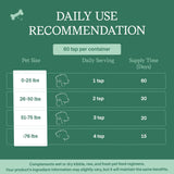 Fera Pet Organics Hip & Joint Goat Milk Cat & Dog 60 Servicios 180Gr.