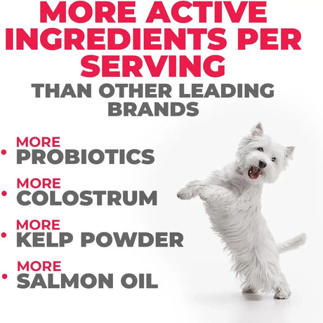 MIGHTY PETZ - Mighty Petz MAX Dog Allergy Relief Chews 120 Masticables - The Red Vitamin MX - Remedios Para La Picazón De Perros - {{ shop.shopifyCountryName }}