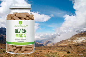 ANTLER FARMS - Antler Farms 100% Pure Black Maca Root 130 Capsulas - The Red Vitamin MX - Suplementos Alimenticios - {{ shop.shopifyCountryName }}