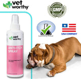 Vet Worthy Anti-Itch Spray for Dogs 8 Fl.Oz.