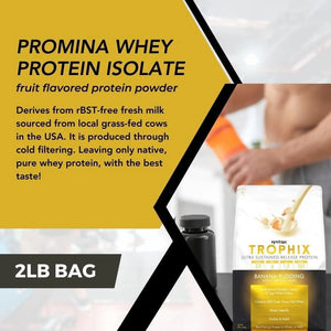 TROPHIX - Trophix Undenatured Casein Protein Banana Pudding 2 Lb. - The Red Vitamin MX - Suplementos Alimenticios - {{ shop.shopifyCountryName }}