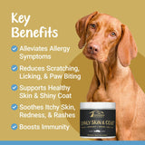 K9-Innovations Daily Skin & Coat Dog Chews Salmon Flavor 120 Masticables