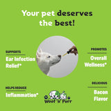 WOOF N PURR - Woof 'n' Purr Dog Ear Infection Treatment 1 Fl.Oz. - The Red Vitamin MX - Cuidado Del Oído De Perros - {{ shop.shopifyCountryName }}